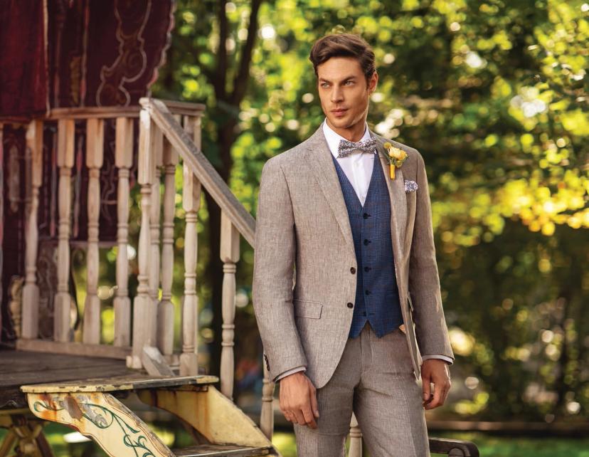 Man in ceremony suit